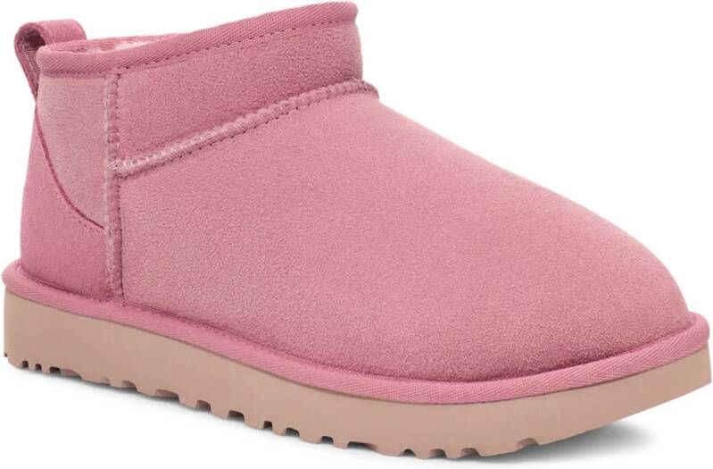 Ugg Classic Ultra Mini Boots Pink Dames