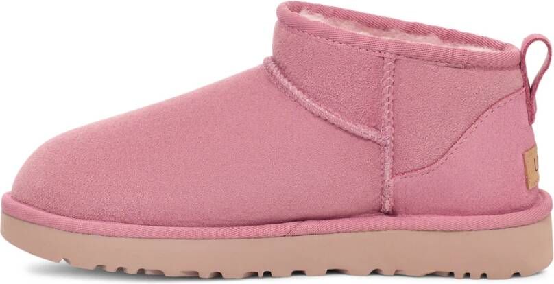 Ugg Classic Ultra Mini Boots Pink Dames