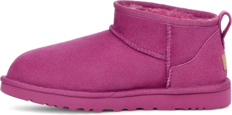 Ugg Classic Ultra Mini Boots Pink Dames