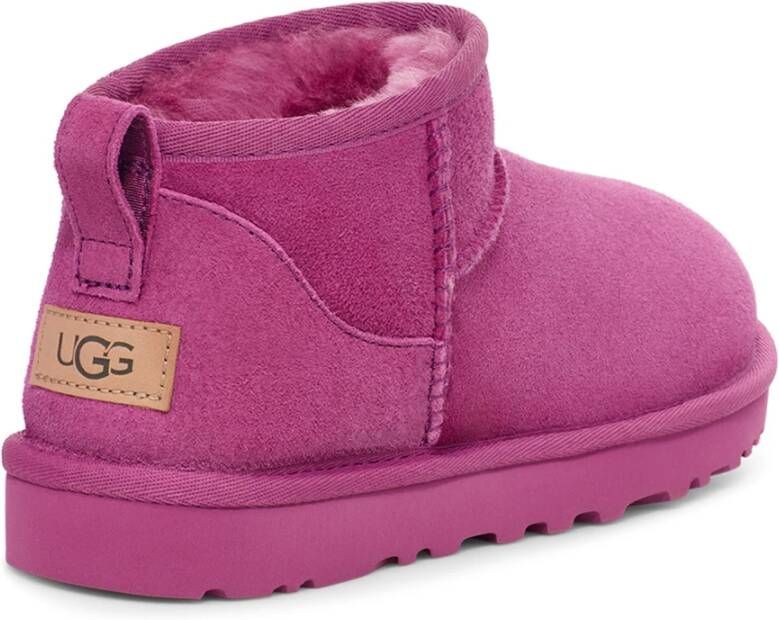 Ugg Classic Ultra Mini Boots Pink Dames