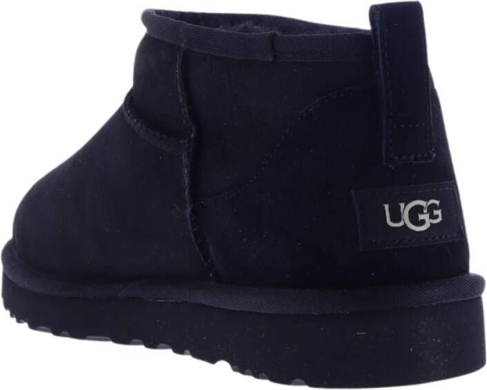 Ugg Klassieke ultra mini -laarzen Zwart Heren