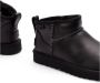UGG Vachtlaarzen Dames Classic Ultra Mini Leather Regenerate Maat: 37 Materiaal: Leer Kleur: Zwart - Thumbnail 9