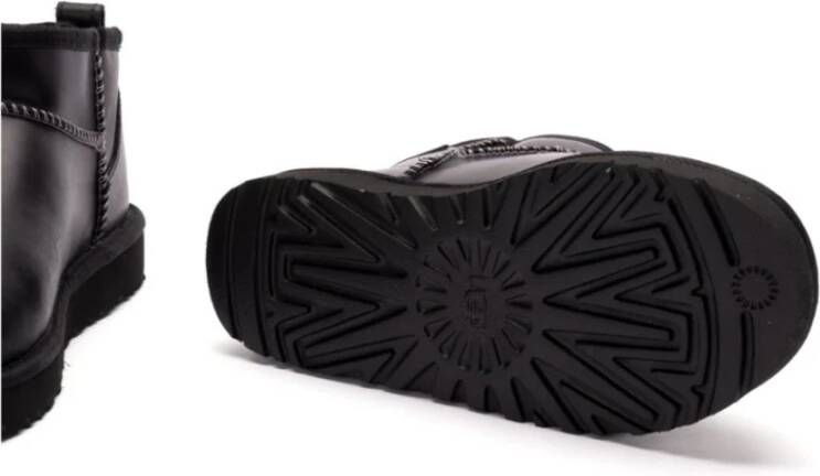 Ugg Classic Ultra Mini Leder Regenerate Boots Black Dames