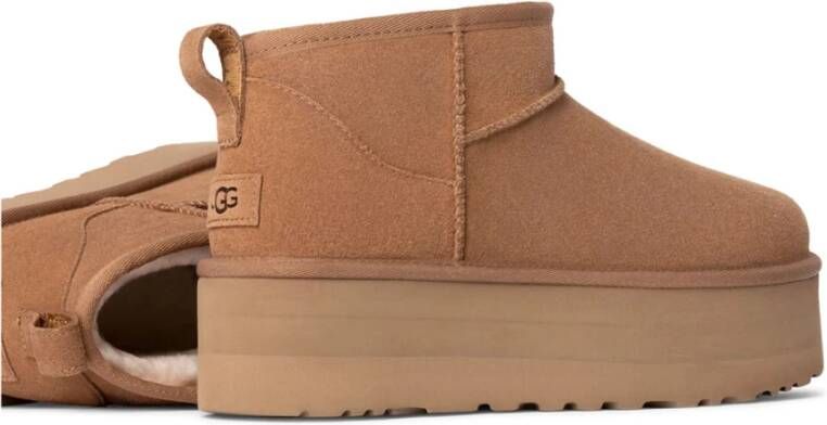 Ugg Classic Ultra Mini Platform Boot Brown Dames