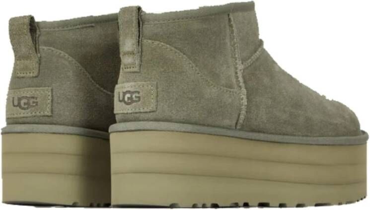 Ugg Klassieke Ultra Mini Platform Laarzen Green Dames