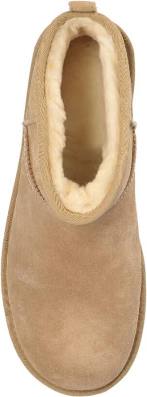 Ugg Klassieke Ultra Mini Platform sneeuwlaarzen Beige Dames