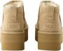 UGG Vachtlaarzen Dames W Classic Ultra Mini Platform Maat: 38 Materiaal: Suède Kleur: Beige - Thumbnail 8