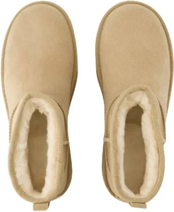Ugg Classic Ultra Mini Platform Boots Beige Dames