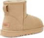 UGG CLASSIC MINI II W Volwassenen Gevoerde laarzenSnowbootsDames laarzen Grijs - Thumbnail 14
