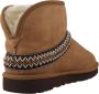 UGG Vachtlaarzen Dames Classic Mini Crescent Maat: 39 Materiaal: Suède Kleur: Cognac - Thumbnail 4