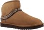 UGG Vachtlaarzen Dames Classic Mini Crescent Maat: 39 Materiaal: Suède Kleur: Cognac - Thumbnail 5
