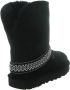 UGG Vachtlaarzen Dames Classic Short Crescent Maat: 43 Materiaal: Suède Kleur: Zwart - Thumbnail 2