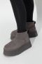 Ugg Boots & laarzen Grey suede Classic Mini Dipper ankle boots in grijs - Thumbnail 4