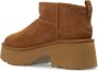 UGG Boots zonder sluiting CLASSIC ULTRA MINI NEW HEIGHTS plateau laarzen winterlaarzen boots met aantrek lus - Thumbnail 13