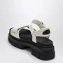 Ugg Lage Ashton Sandaal Beige Dames - Thumbnail 2