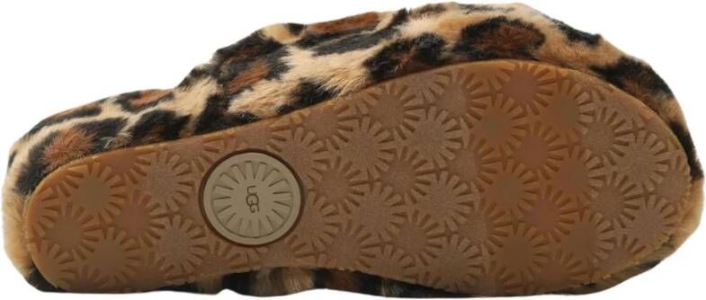 Ugg Leopardprint Kinder Slippers Brown Dames