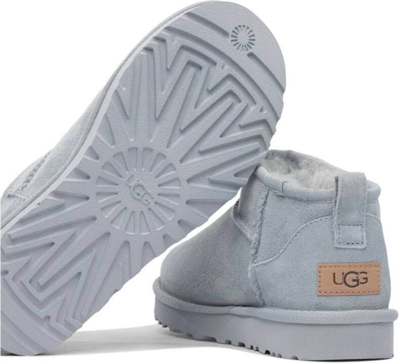 UGG Lichtblauwe enkellaarzen voor vrouwen