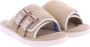 Ugg Beige Suède Sandalen met Klittenbandsluiting Beige Heren - Thumbnail 8