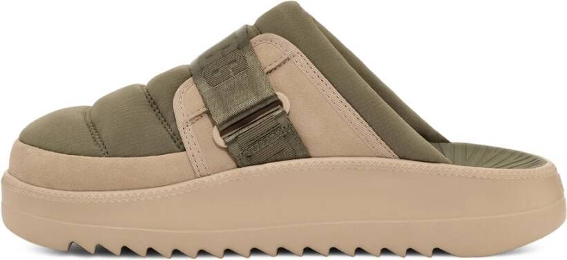 Ugg Maxxer Strap Slide Sandalen Green Heren