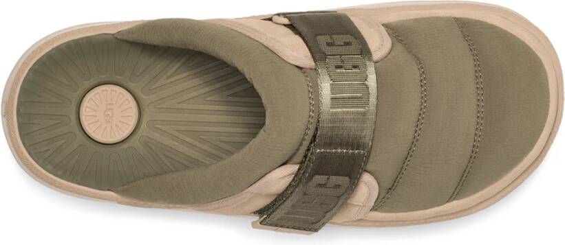 Ugg Maxxer Strap Slide Sandalen Green Heren