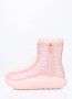 Ugg Mesh Overlay Ruffle Short Boots Franjes Pink Dames - Thumbnail 5