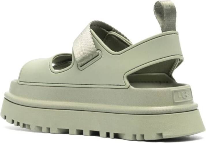 Ugg Militair Groene Sandalen met Bandjes Green Dames