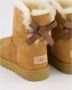 Ugg Dameslaarzen van omgekeerd schapenleer en suède voor herfst winter Beige Dames - Thumbnail 6