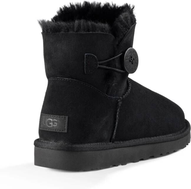 Ugg Mini Bailey Button II Laarzen Zwart Dames