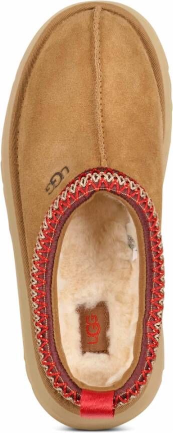 Ugg Modieuze Velours Pantoffels met EVA Zool Bruin Dames