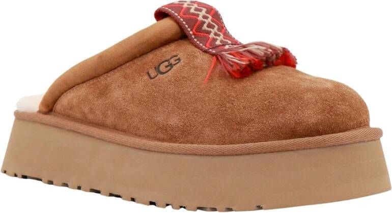 Ugg Multicolor Suède Muiltje Brown Dames