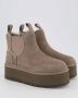 Ugg Neumel Chelsea-laars met plateauzool voor Dames in Smoke Plume - Thumbnail 4