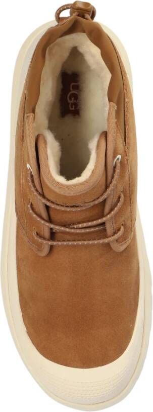 UGG Veterboots Heren M Neumel Weather Hybrid Maat: 43 Materiaal: Suède Kleur: Cognac