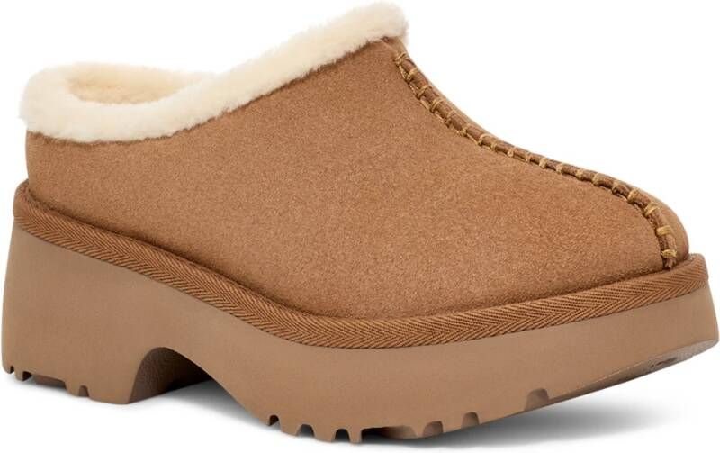 Ugg Nieuwe Hoogtes Gezellige Klompen Brown Dames