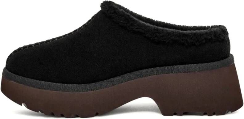 Ugg New Heights Cozy Clogs Black Dames