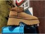 UGG Boots zonder sluiting CLASSIC ULTRA MINI NEW HEIGHTS plateau laarzen winterlaarzen boots met aantrek lus - Thumbnail 12