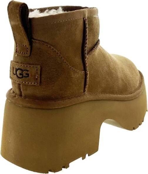 Ugg Nieuwe Hoogtes Klassieke Ultra Mini Laarzen Brown Dames