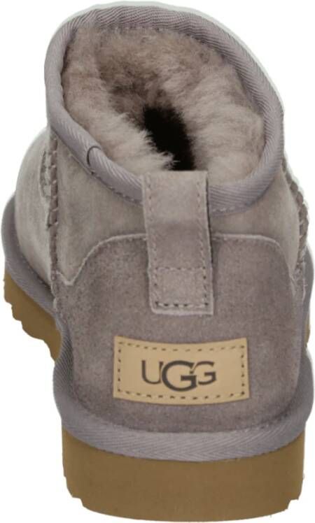UGG Paarse Suède Dames Enkellaarzen