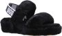 Ugg Oh Yeah Slide Dames Slippers en Sandalen Black Leer Foot Locker - Thumbnail 11