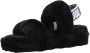 Ugg Oh Yeah Slide Dames Slippers en Sandalen Black Leer Foot Locker - Thumbnail 12