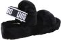 Ugg Oh Yeah Slide Dames Slippers en Sandalen Black Leer Foot Locker - Thumbnail 15