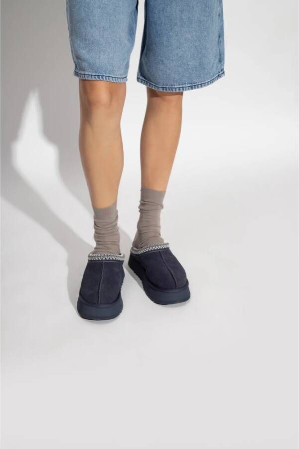 Ugg Plateau slippers Blauw Dames