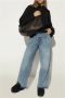 Ugg Shearling Gevoerde Flatform Slides Black Dames - Thumbnail 5