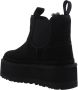 UGG Chelsea Boots Dames W Neumel Platform Chelsea Maat: 43 Materiaal: Suède Kleur: Zwart - Thumbnail 5