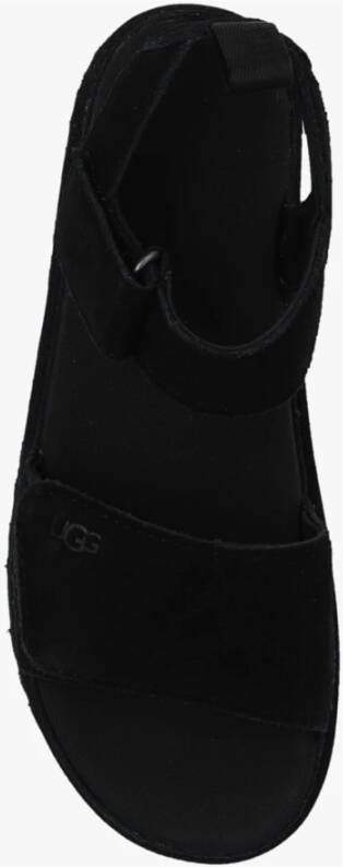 Ugg Platte sandalen Zwart Dames