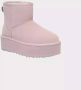 Ugg Velours Plateau laarzen met Elegante Details Pink Dames - Thumbnail 9