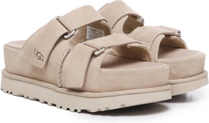 Ugg Sandalen van katoenmix Pink Dames