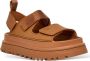 Ugg Goudglans platform sandalen Brown Dames - Thumbnail 11