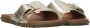 UGG Slippers Dames W Solivan Buckle Slide Maat: 36 Materiaal: Leer Kleur: Goud - Thumbnail 4