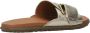 UGG Slippers Dames W Solivan Buckle Slide Maat: 36 Materiaal: Leer Kleur: Goud - Thumbnail 5
