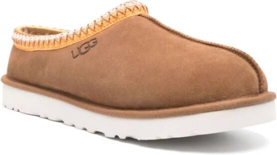 UGG Shearling Gevoerde Bruine Sandalen Slippers